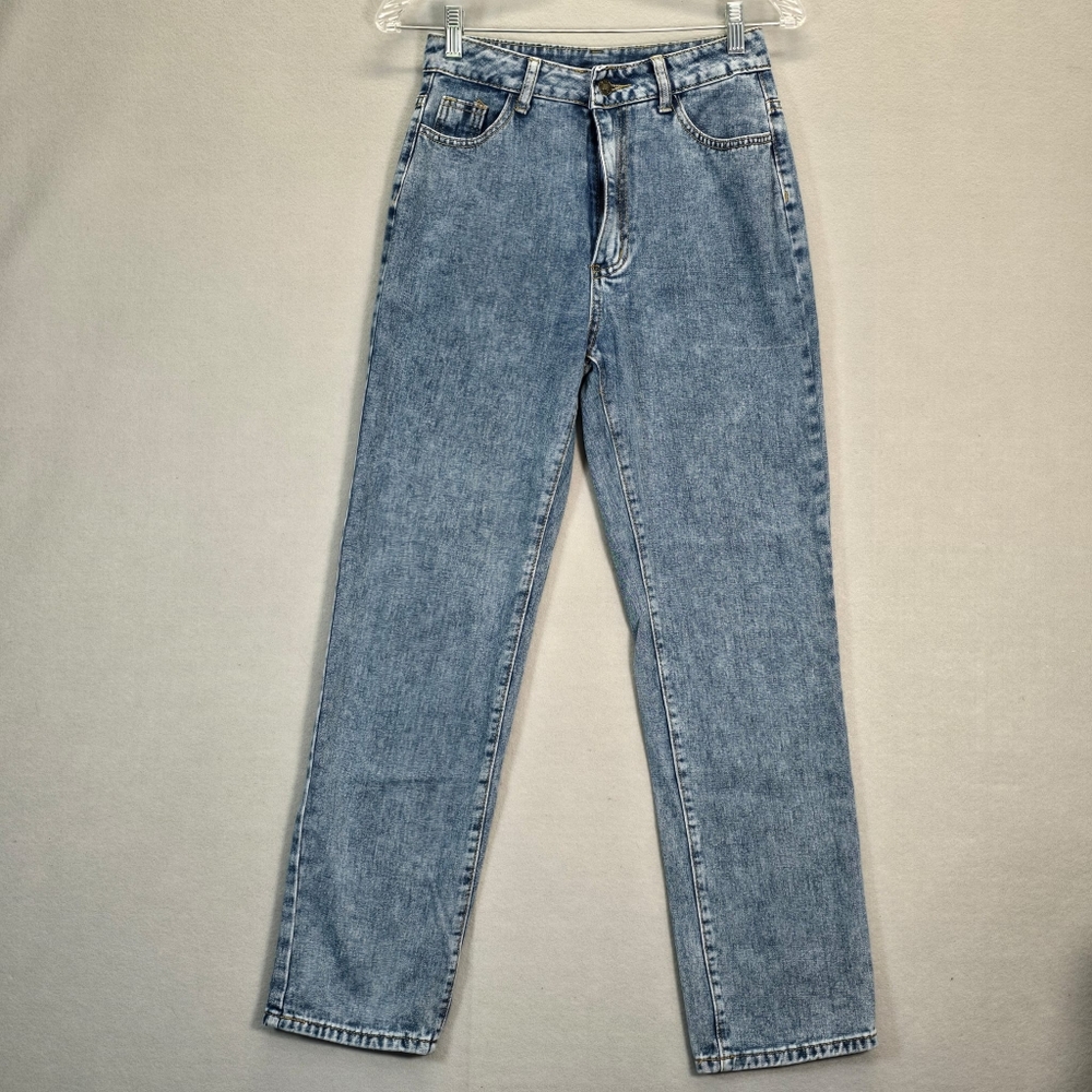 Hengsheng Jeans Womens Size 26x27 Straight Leg Jeans